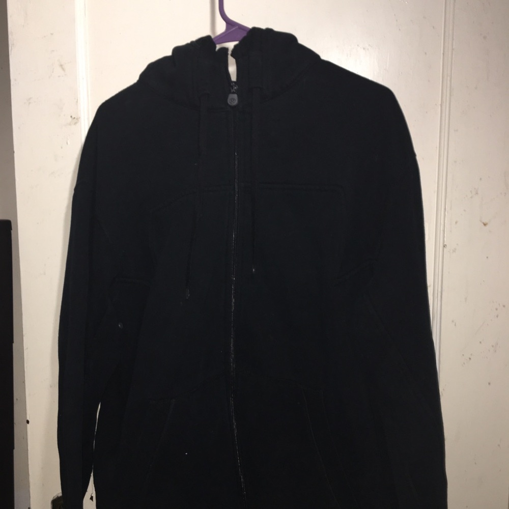 $Rare Black Men’s Xxl Lululemon Scuba Jacket A+